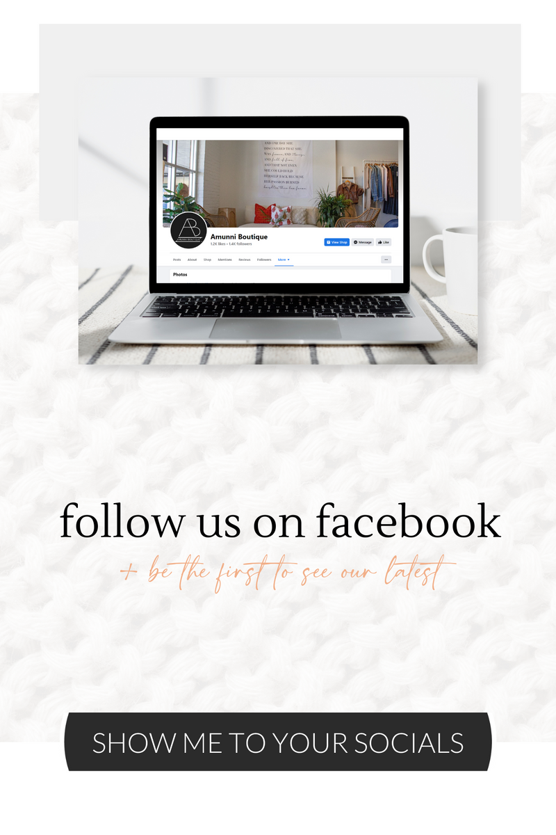 Follow us on Facebook and be the first to see our latest