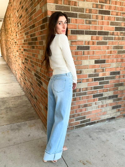 Cuffed Palazzo