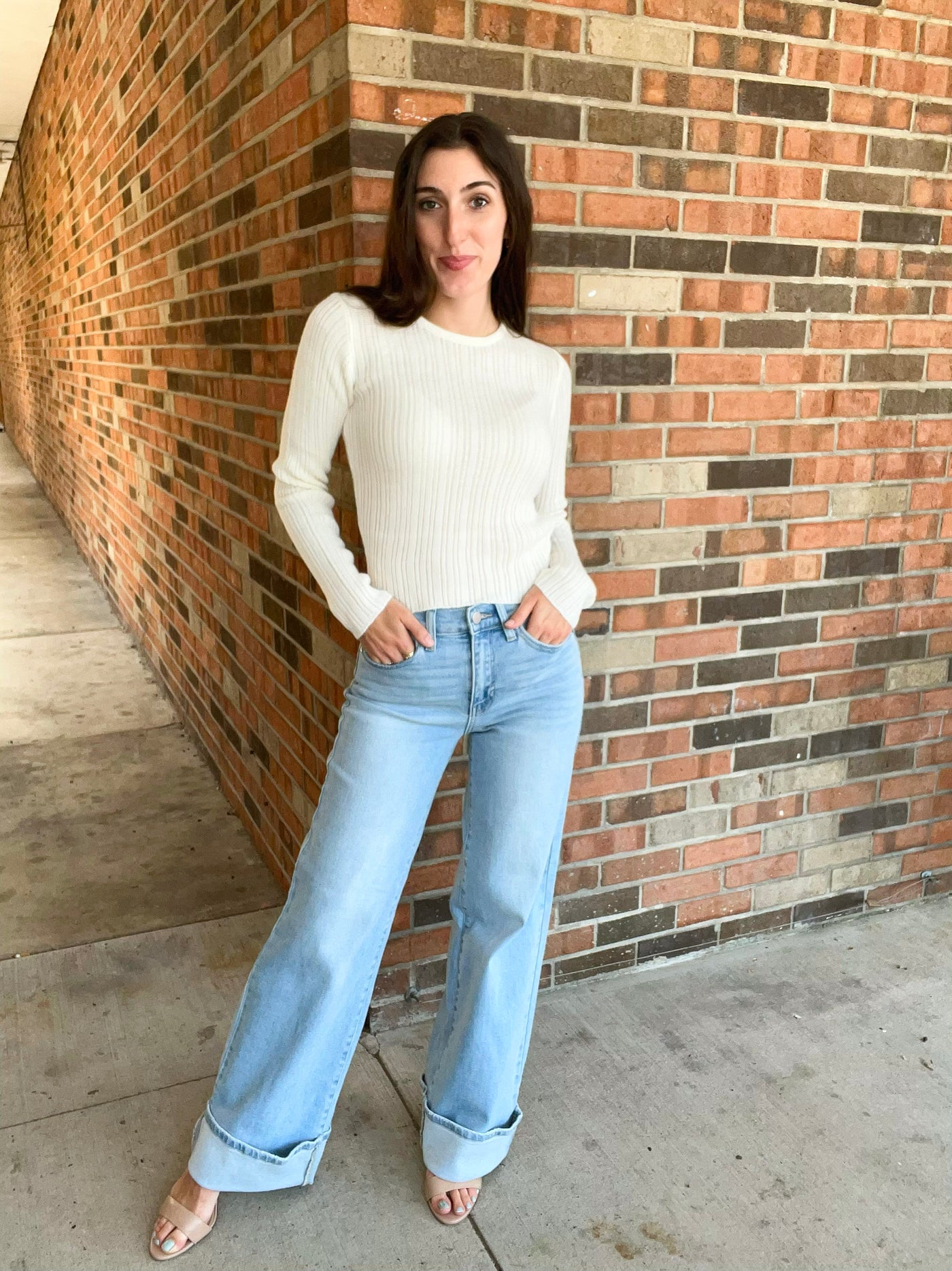 Cuffed Palazzo