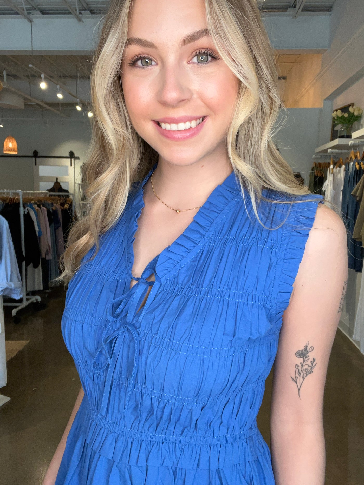 Summer Blue Dress