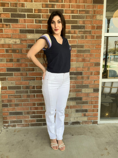 Spliced Denim