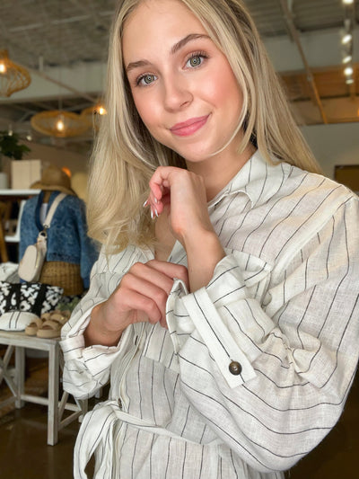 Pocket Shirt Dress