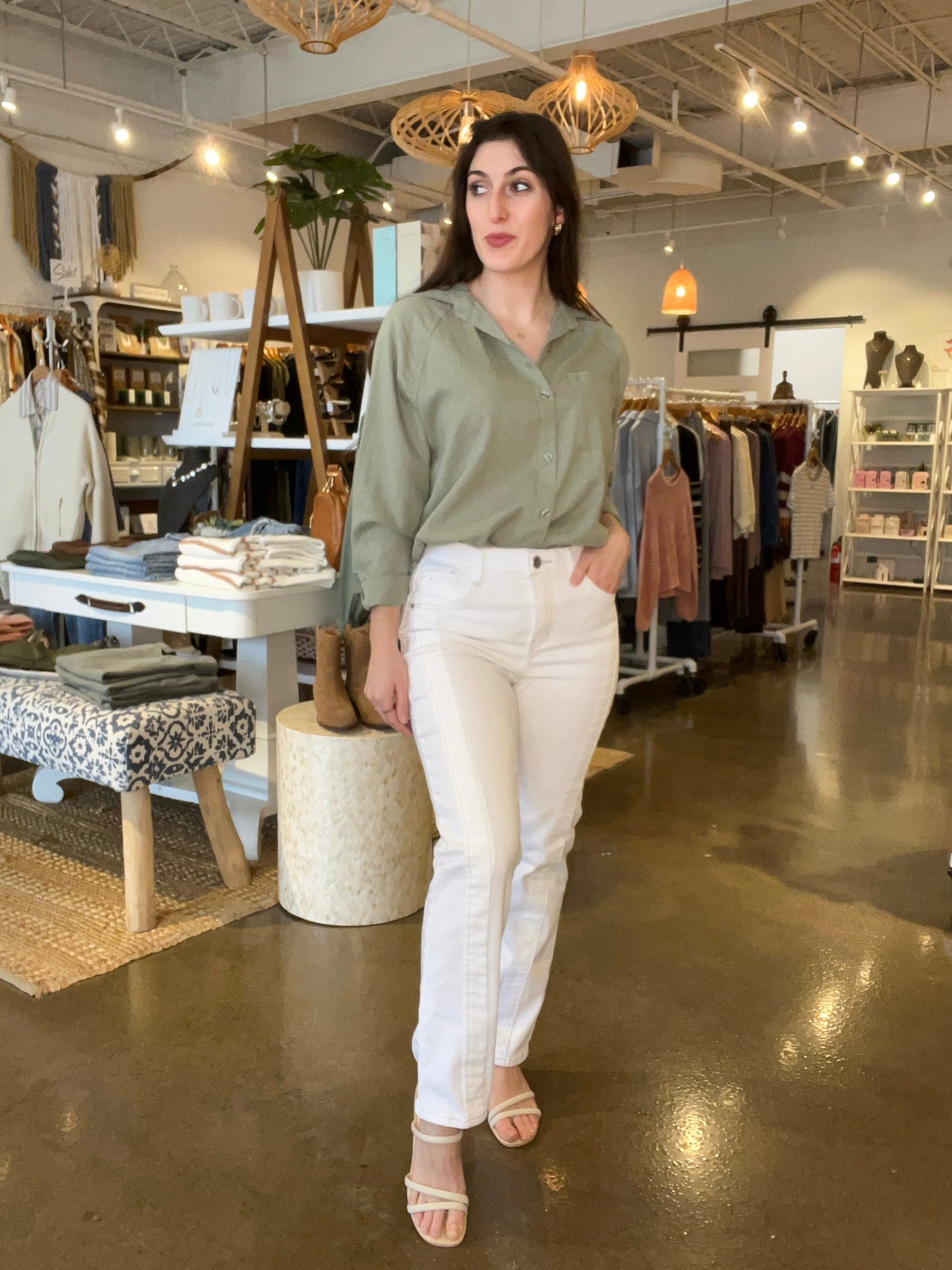 Spliced Denim