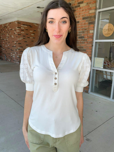 Eyelet Henley