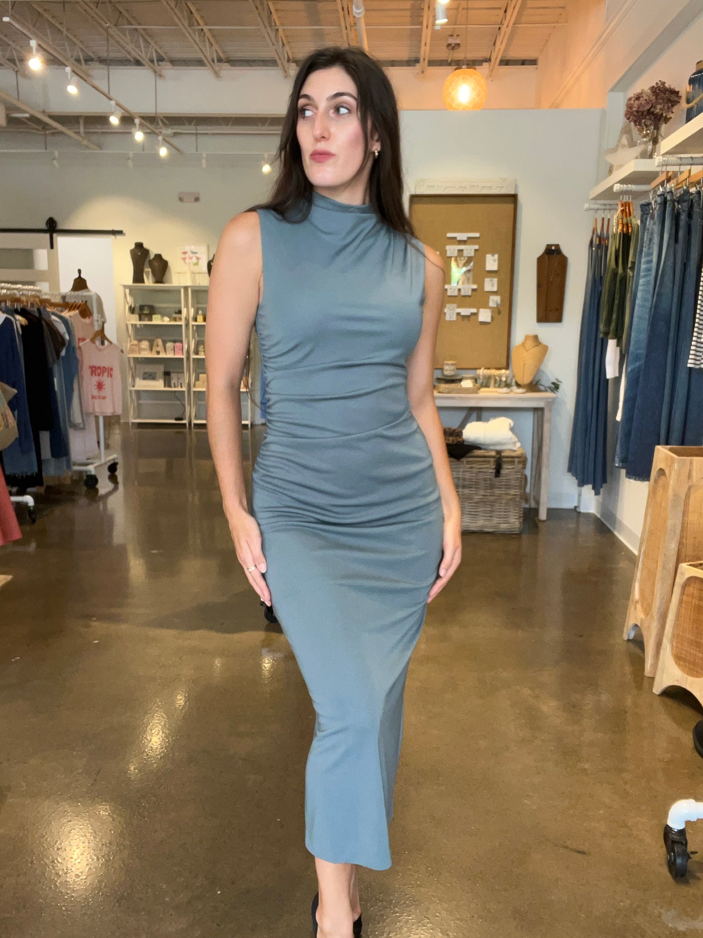 Mo Dress Grey