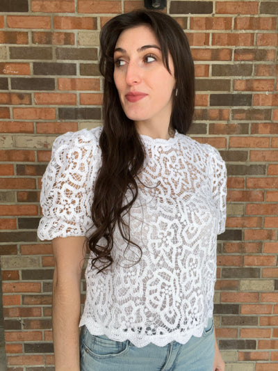 Cherished Lace Tee