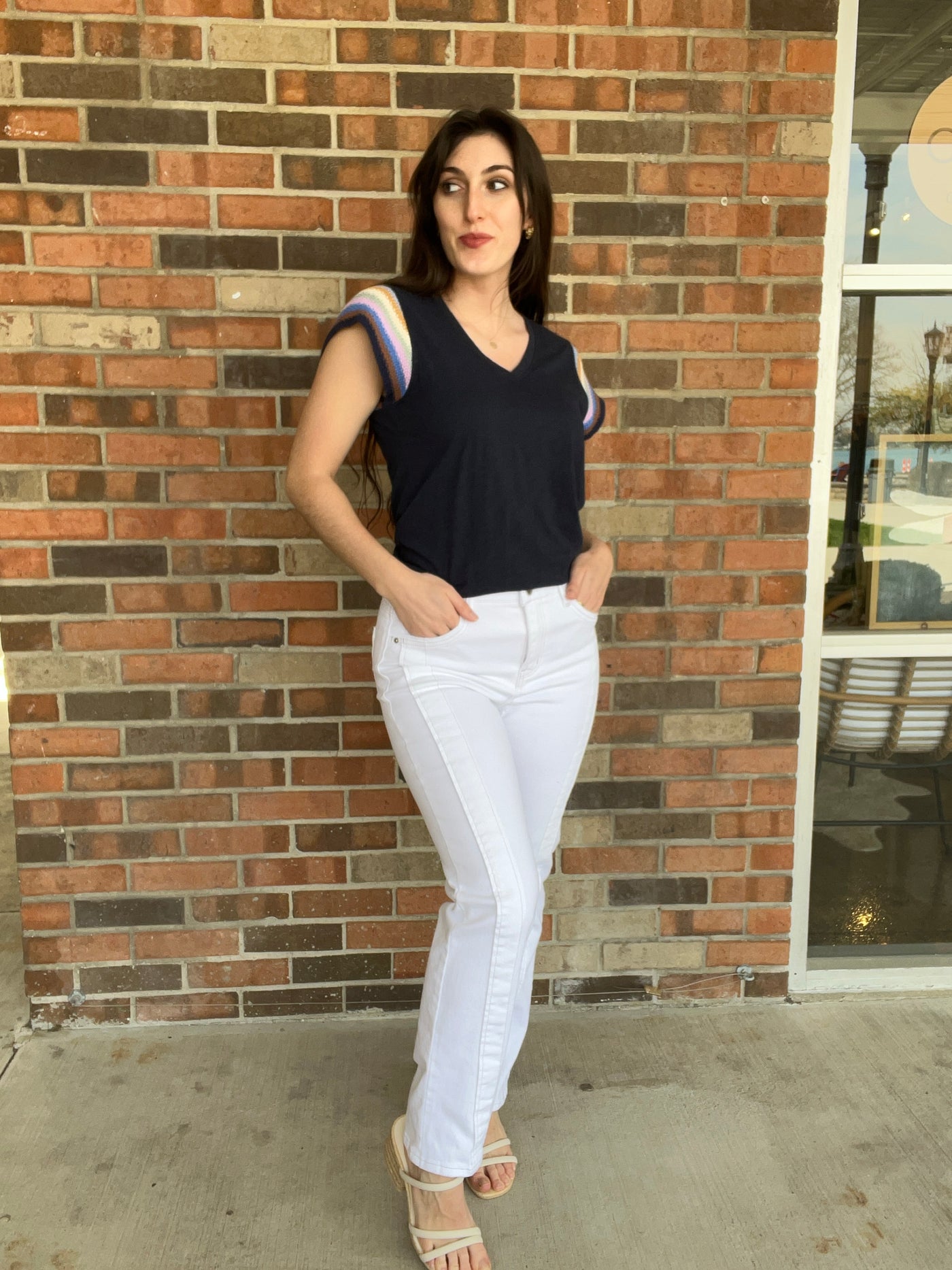 Spliced Denim