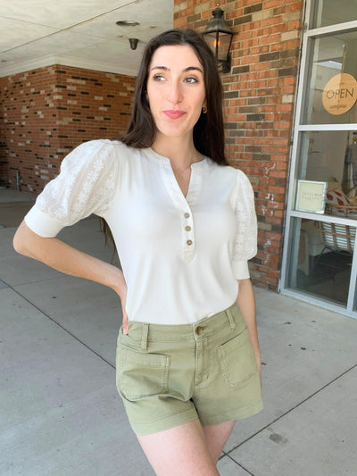 Eyelet Henley