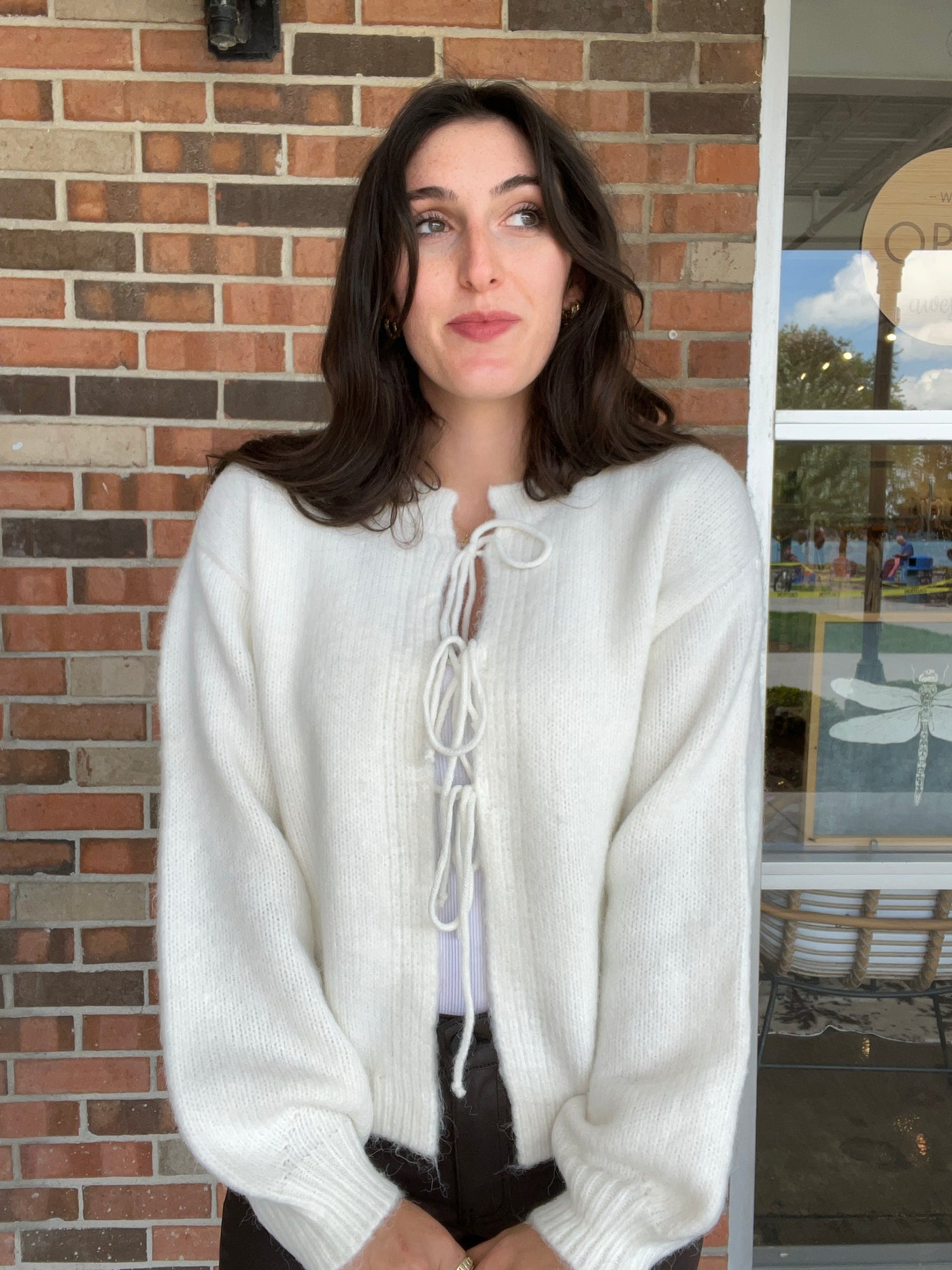 Cutie Tie Cardi