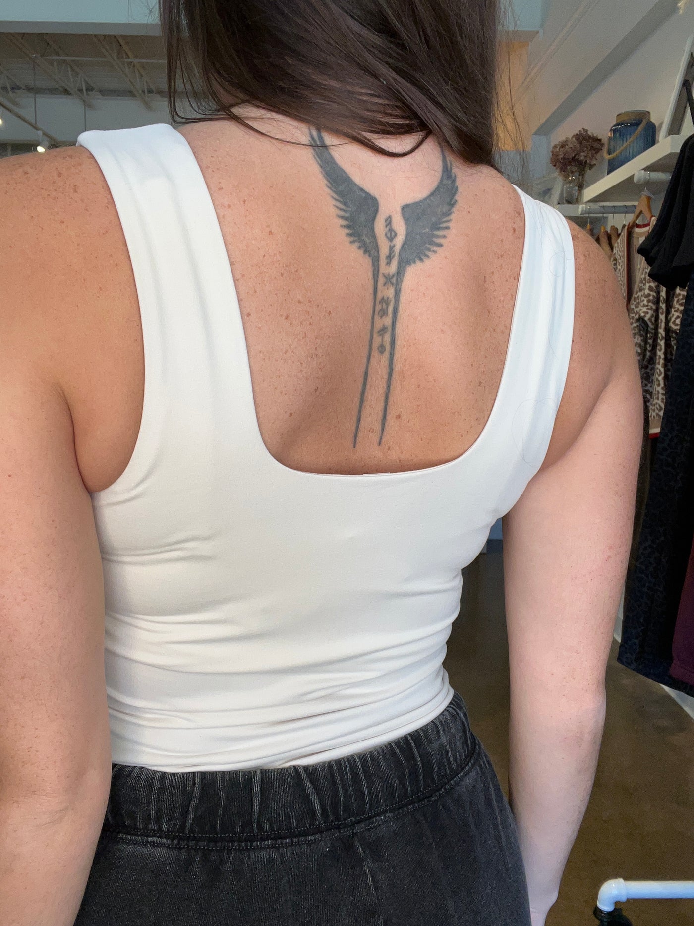 Square Neckline Tank