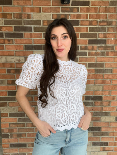 Cherished Lace Tee