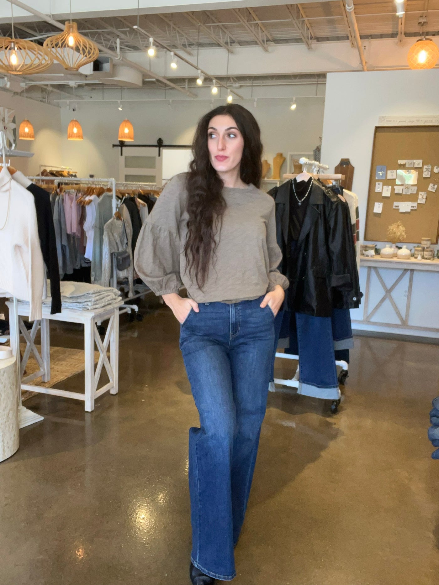 Belted Wide Leg