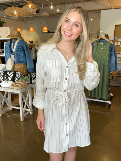 Pocket Shirt Dress