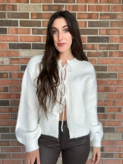 Cutie Tie Cardi