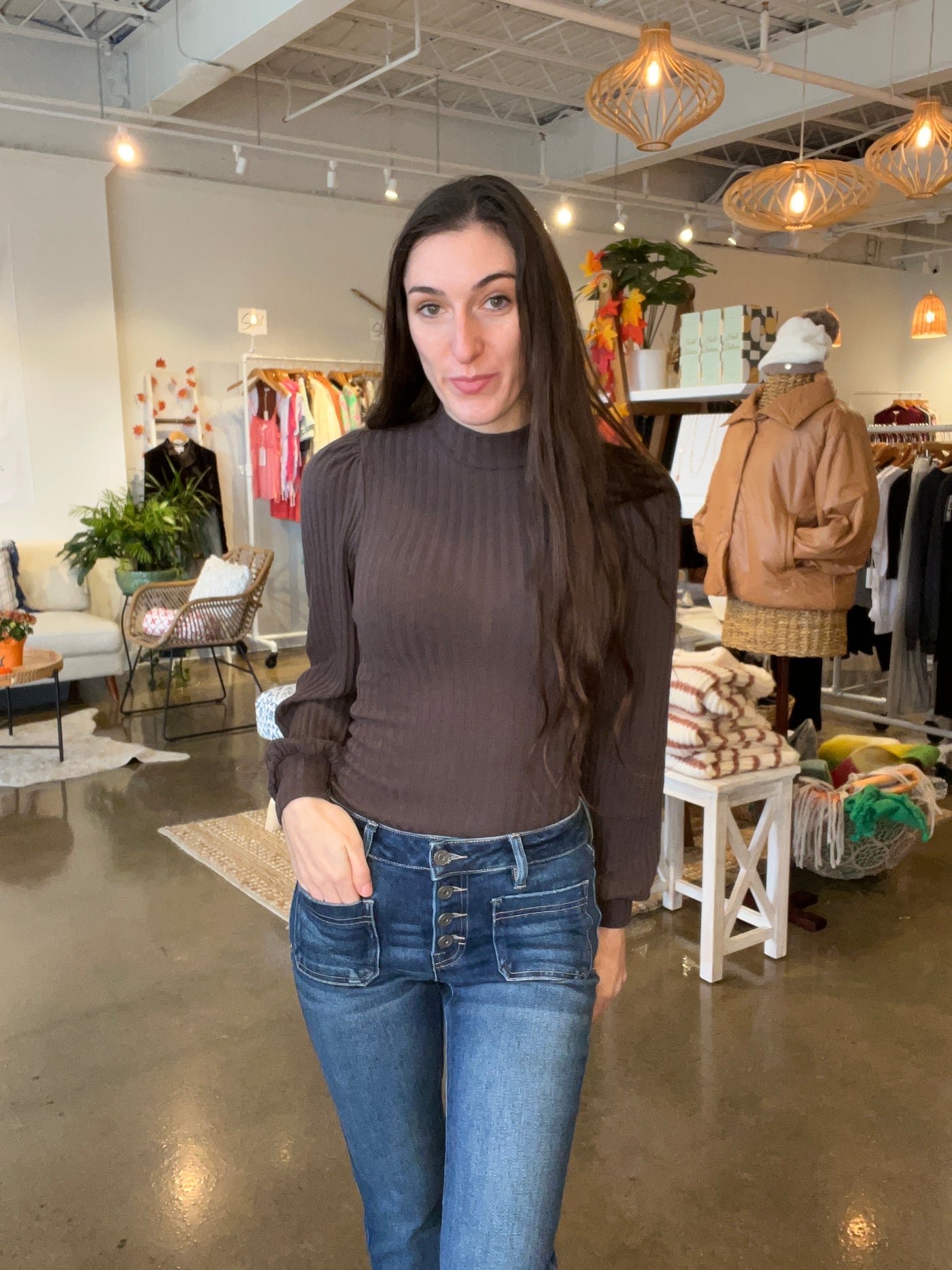 Kora Mock Neck