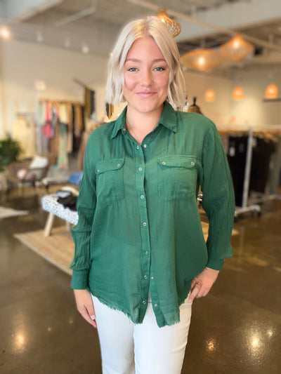 Val Button Down