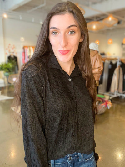 Lyrical Crinkle Knit Shirt
