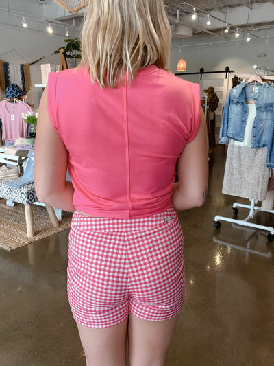 Lisa Gingham Shorts