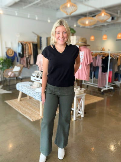 Sailor Pocket Wide Leg