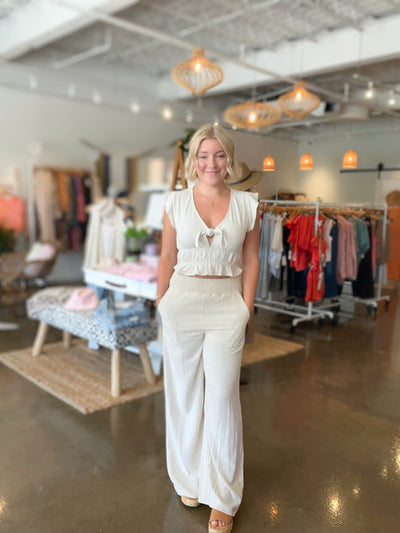 Boho Ruffle Top