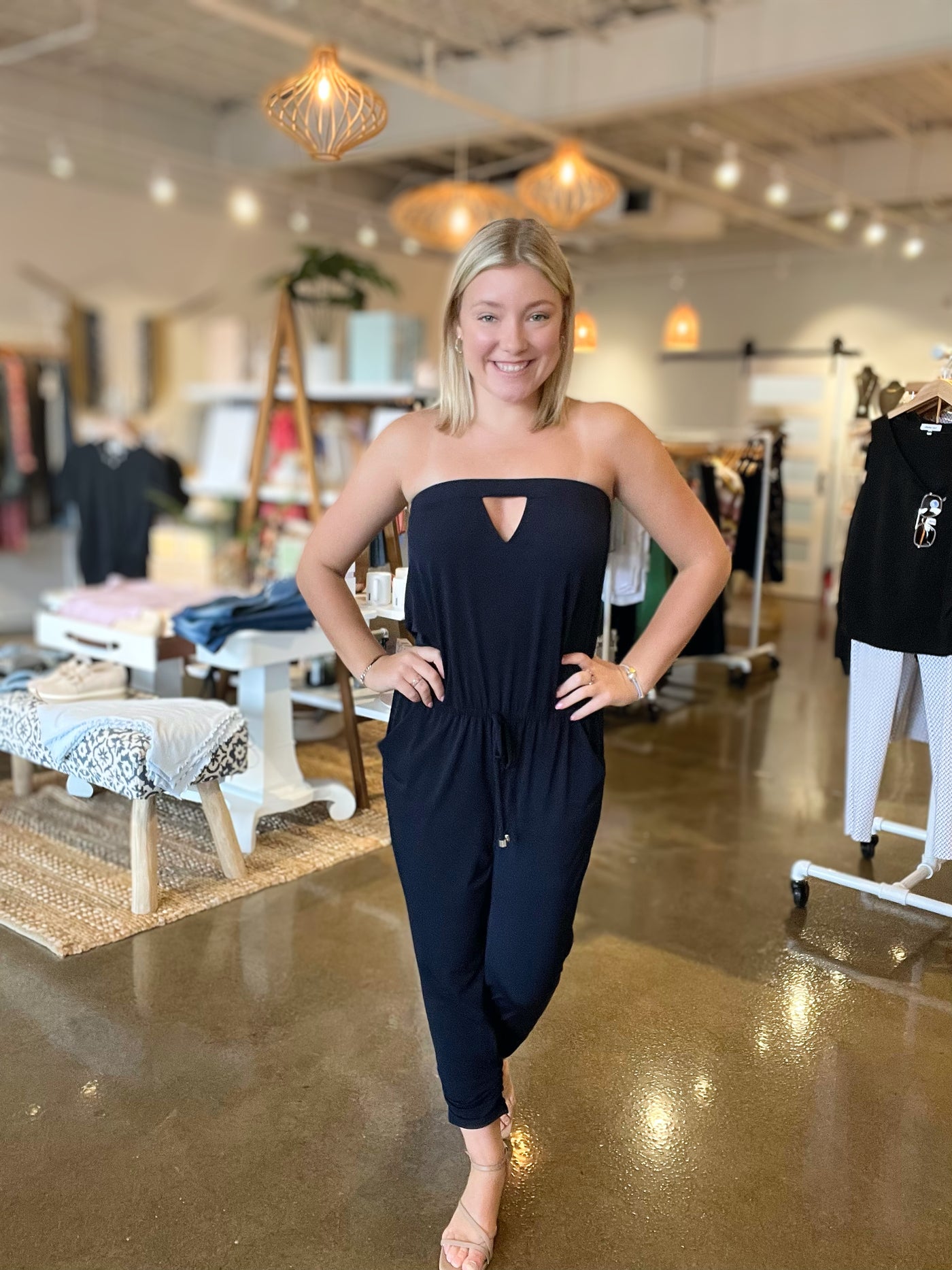 Keyhole Jumpsuit