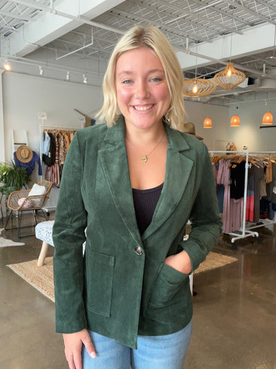 Corduroy Blazer