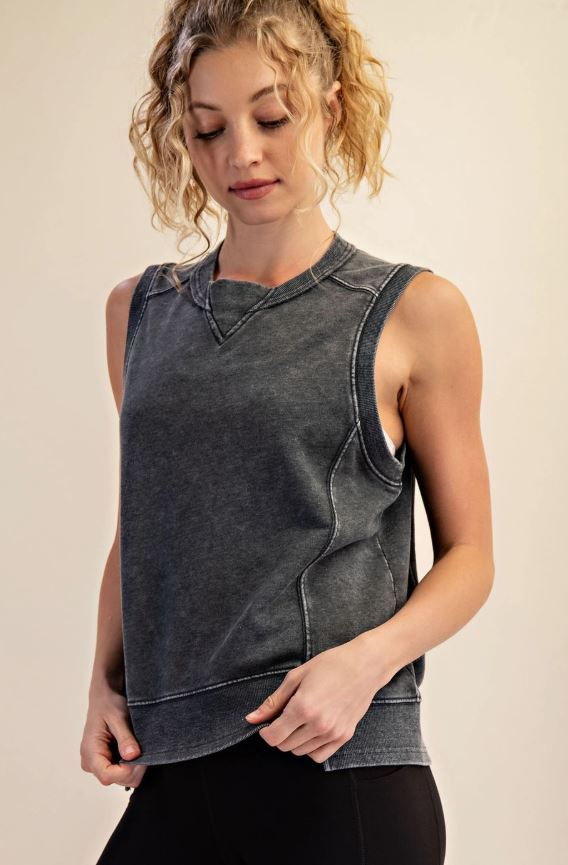 Sleeveless Pullover