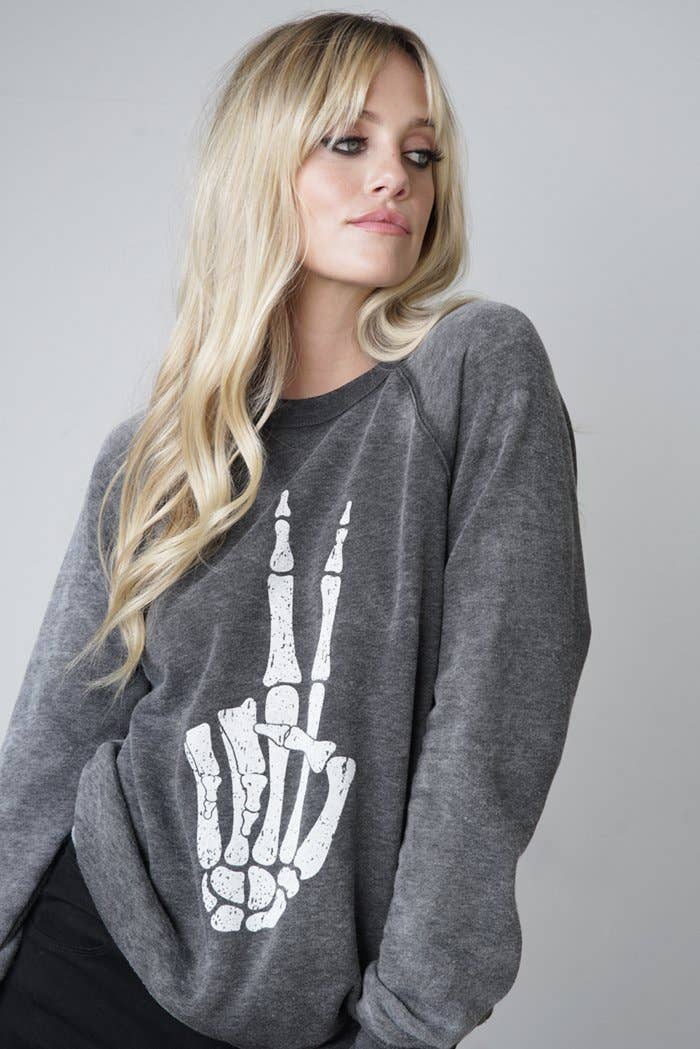 Peace Out Bones Sweatshirt