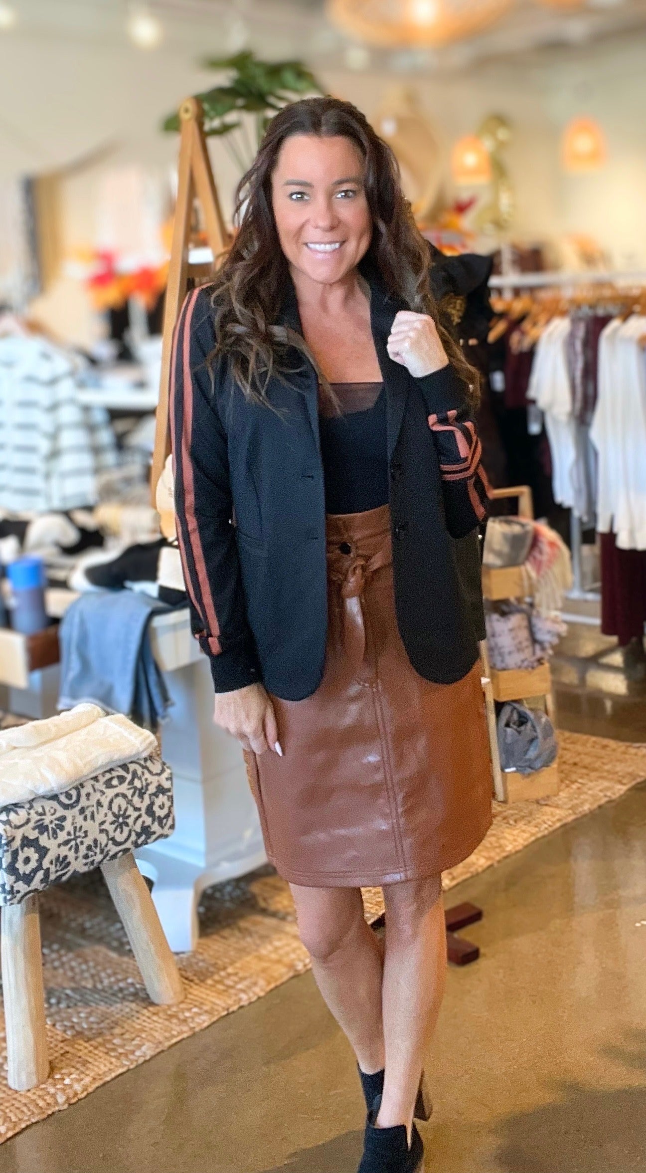 Belted Skirt