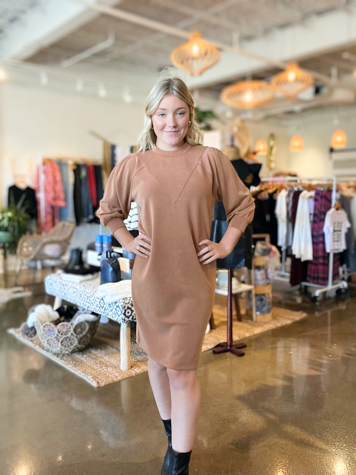 Copper Brown Dress