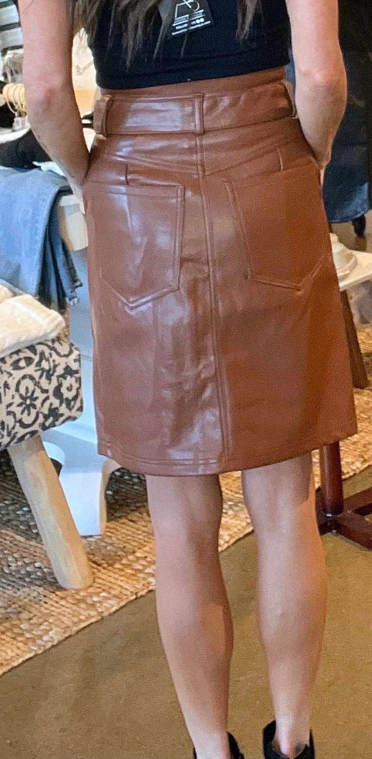 Belted Skirt