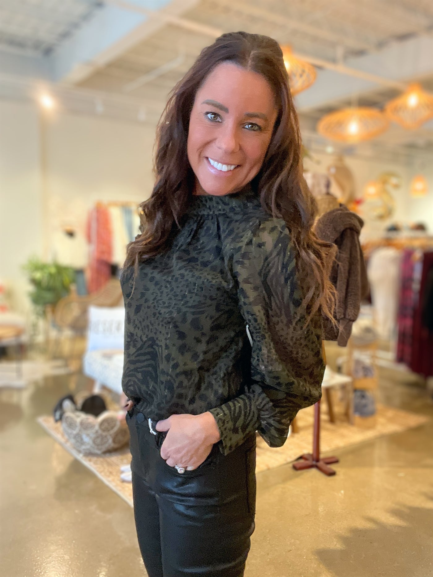 Cerise Blouse
