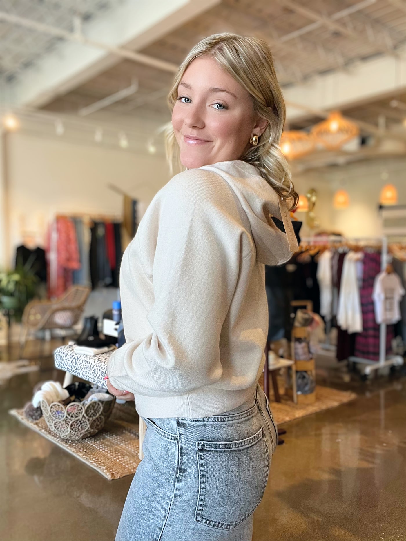 Knitted Hoodie