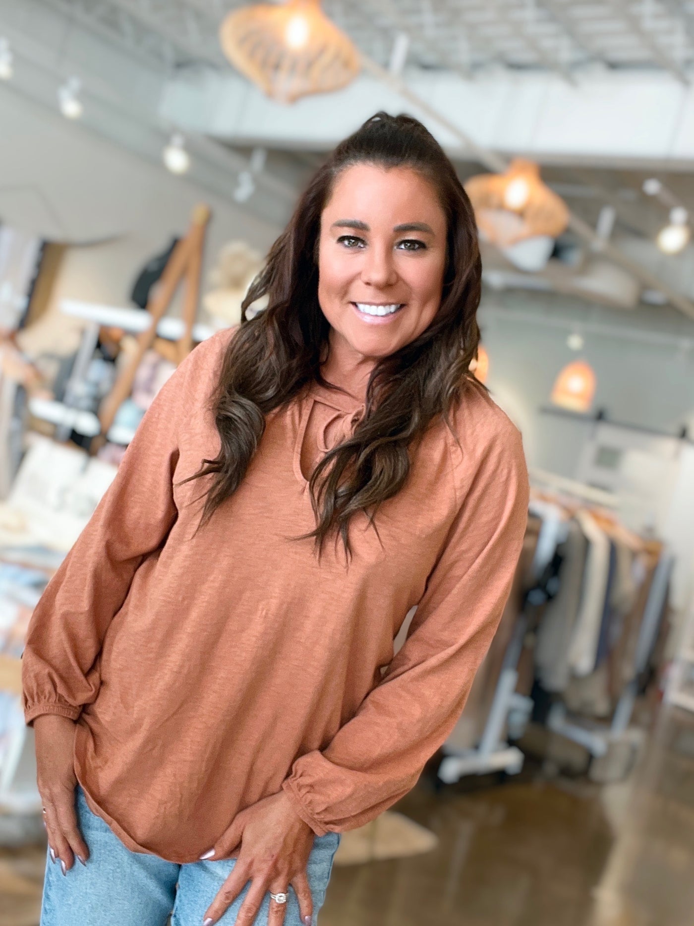 Niki Slub Top