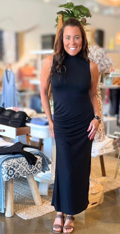 Mock Ruched Dress