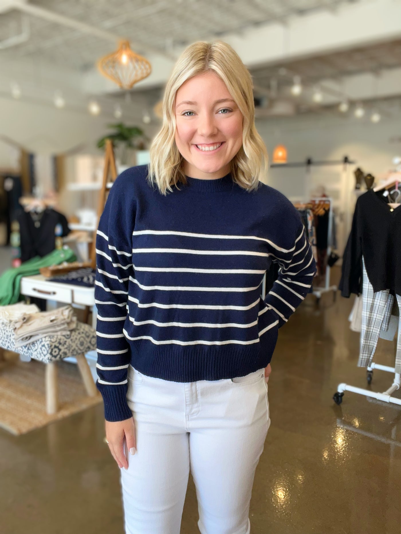 Oceana Stripe Sweater
