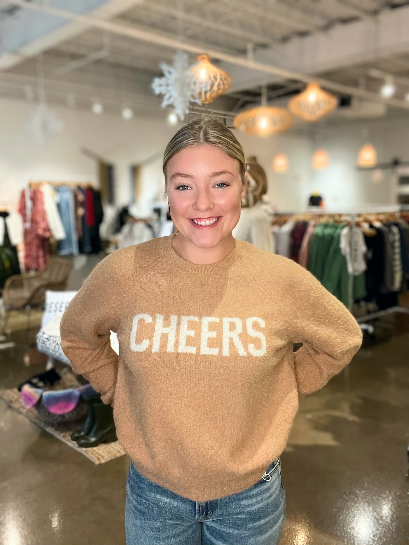 Lizzy Cheers Sweater