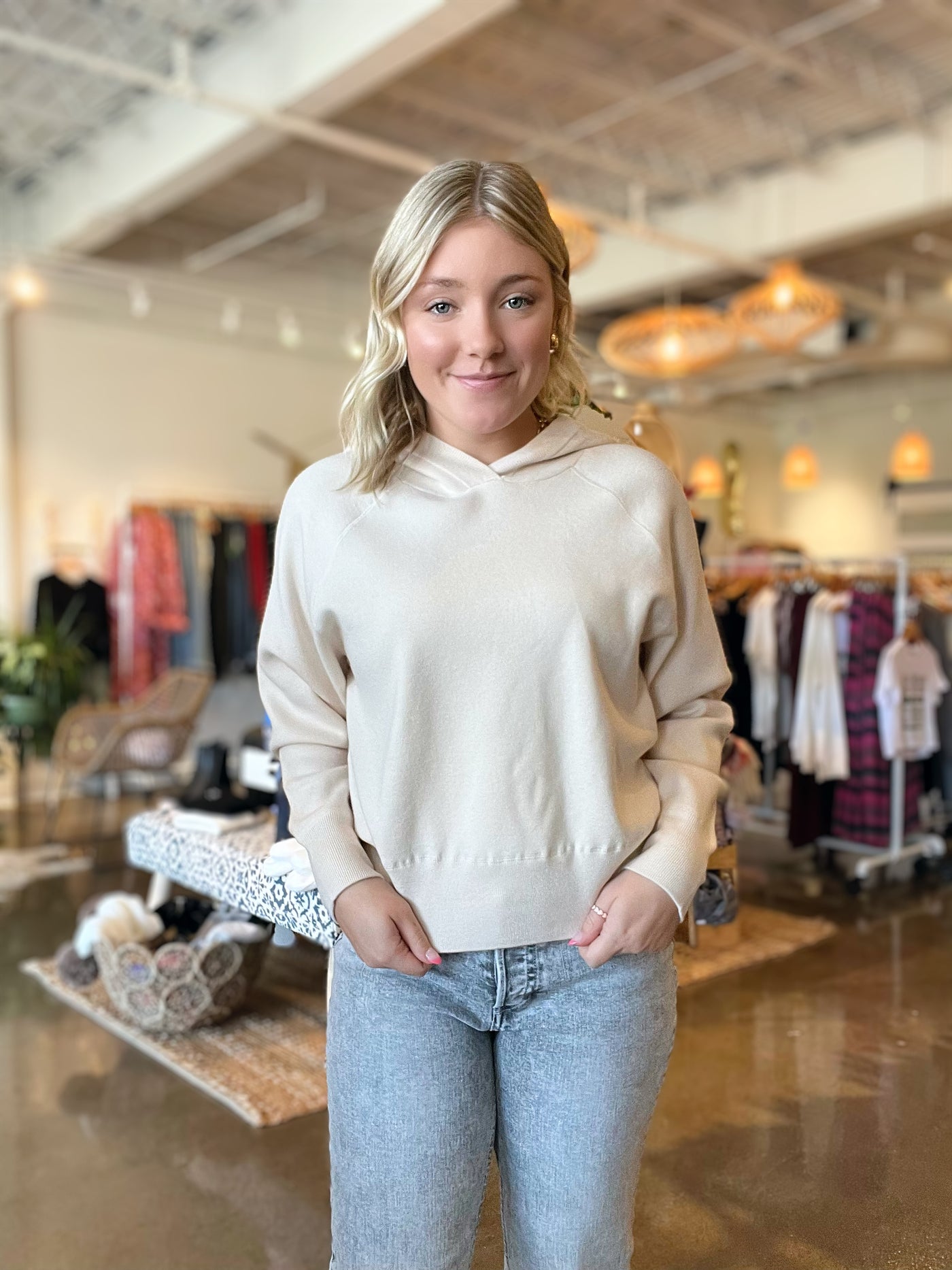 Knitted Hoodie
